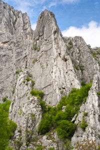 Roca vertical per escalar a Vratsa