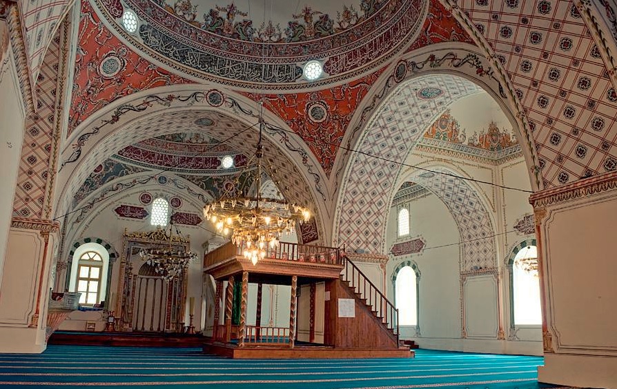 Interior of the Dzhumaya Mosque
